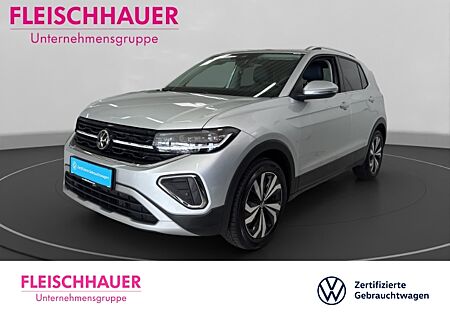 VW T-Cross 1.0 TSI Style LED+NAVI+DC+CARPLAY+SHZ+PDC V&H+