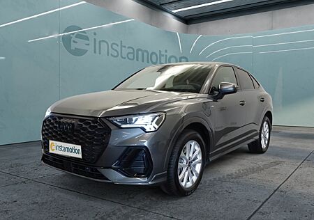 Audi Q3 Sportback 45 TFSI e S tronic 2xS line MATRIX AHK KAMERA ACC NAVI PDC 18 CONNECT DAB