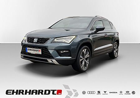 Seat Ateca 2.0 TSI DSG 4-Drive Xcellence PANO*STHZG*LEDER*VIRTUAL*NAVI*LED*PARKL*KAMERA*TEMP*HECKKL.+F-SITZ EL*SHZ*SOUND*18"