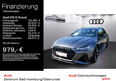 Audi RS6 RS 6 Avant*AHK*Tour*B&O*HD Matrix*HeadUp*Optikpaket*Standheizung*Rückfahrkamera*