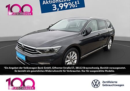 VW Passat Elegance 2.0 TDI DSG AHK-klappbar Navi Leder LED heiz.Lenkrad ACC El. Heckklappe