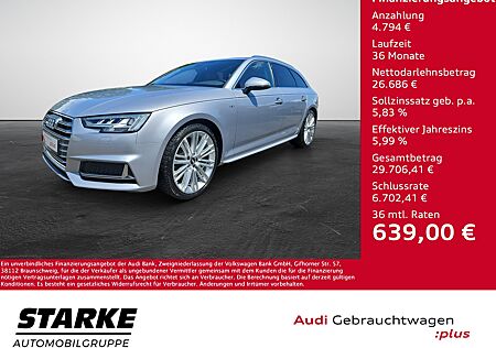 Audi S4 Avant 3.0 TFSI quattro Matrix Leder Memory APS 19-Zoll