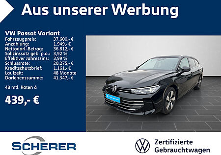 VW Passat Variant 2.0 l TDI DSG Business RFK AHK ACC LED