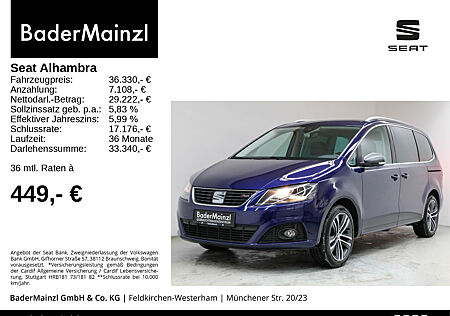 Seat Alhambra 2.0 TDI FR-Line AHK ACC SHZ 7-S. Kam.