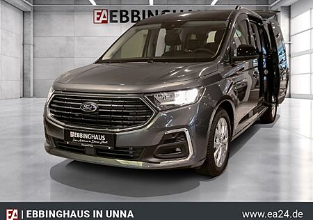 Ford Tourneo Connect Titanium Navi LED ACC Mehrzonenklima DAB SHZ Keyless Entry 7-Sitzer met.