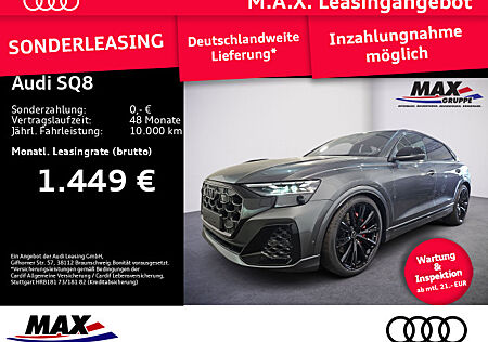 Audi SQ8 TFSI PANO+AHK+MATRIX+MEMORY+23LM+B&O+HUD+STHZG