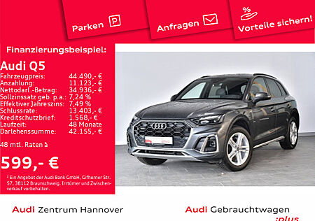 Audi Q5 S line 40 TDI quattro AHK LED Kamera virtual Teilleder