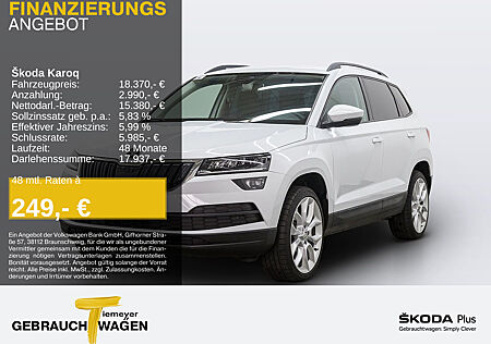 Skoda Karoq 1.0 TSI STYLE LM19 LED NAVI KAMERA VIRTUAL