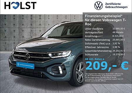 VW T-Roc 2.0TDI DSG R-Line, RüFaKa, AHK, ACC, NAV, SHZ