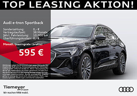 Audi e-tron Sportback 55 Q S LINE LEDER PANO LM21 MASSAGE B&O