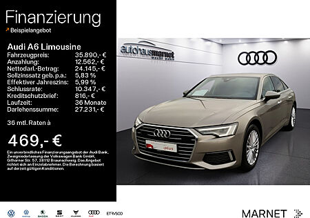 Audi A6 Limousine design 50 TFSI e quattro S line*Navi*Matrix*HUD*AHK*PDC*Virtual Cockpit*Kamera