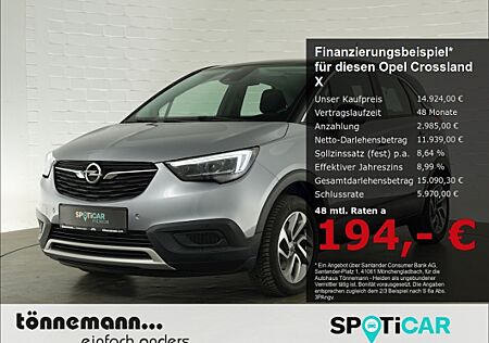 Opel Crossland X 2020+LED+RÜCKFAHRKAMERA+SITZHEIZUNG+LENKRADHEIZUNG+FRONTKAMERA+PARKPILOT+ALUFELGEN