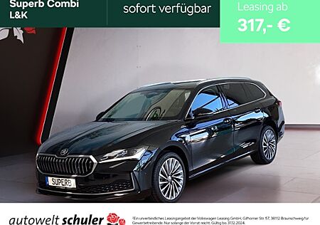 Skoda Superb Combi 2.0 TDI DSG L&K NAVI LED LEDER