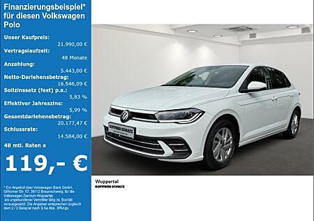 VW Polo 1.0 TSI Style DSG LED NAVI SHZ PDC LM ZV