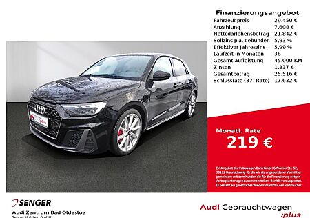 Audi A1 Sportback 40 TFSI S line LED Nav SONOS Kamera