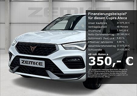 Cupra Ateca 1.5 TSI DSG AHK-klappbar Navi Leder digitales Cockpit Memory Sitze Soundsystem