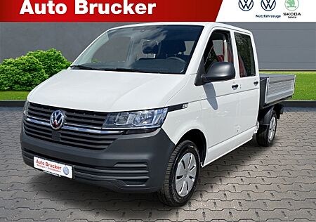 VW T6 .1 Transporter Pritsche Doppelkabine lang 2.0 TDI+Anhängerkupplung+Lordosenstütze