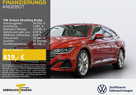 VW Arteon Shooting Brake 1.4 TSI DSG eHYBRID R-LINE UPE69 PANO AHK ST.HEIZ