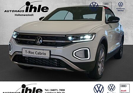 VW T-Roc Cabriolet 1,5 TSI DSG Goal AHK+R-KAMERA+NAVI