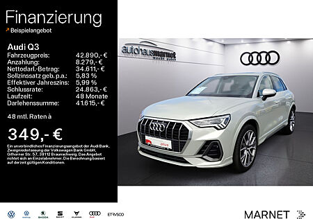 Audi Q3 45 TFSI quattro S line*Alu*LED*AHK*PDC*SONOS*Pano*Sitzheizung