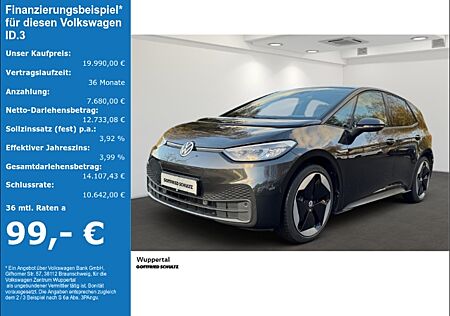 VW ID.3 Pure 110 kW LED NAVI SHZ PDC KLIMA LM