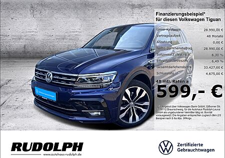 VW Tiguan Highline 2.0 TSI 4Motion DSG LED HUD AHK BT 3-Zonen-Klimaautom.