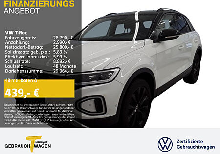 VW T-Roc 1.5 TSI DSG BLACK STYLE LM18 NAVI AHK KAMERA