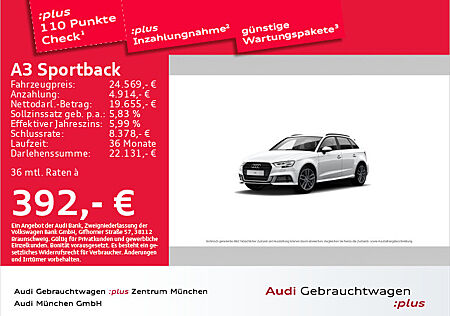 Audi A3 Sportback 30 TDI S tronic S line Virtual/Navi+/AHK