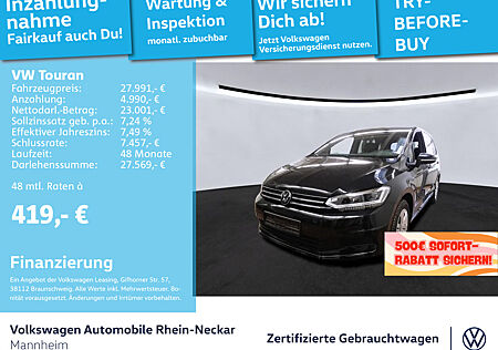 VW Touran 2.0 TDI Active Navi Kamera LED uvm