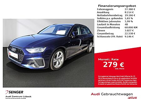 Audi A4 Avant 40 TDI S line quattro B&O Businesspaket