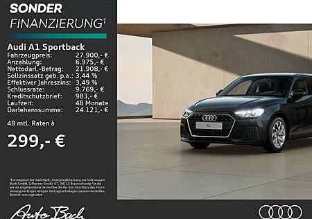 Audi A1 Sportback advanced 25 TFSI 70(95) kW(PS) Schaltgetriebe