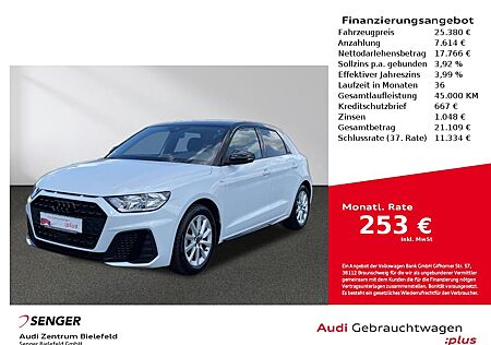 Audi A1 Sportback S line 25 TFSI Sonos Optik-Paket