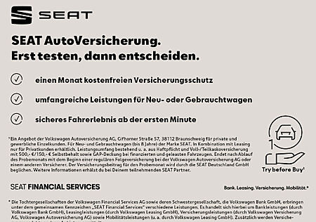 Seat Leon 1.5 TSI FR Navi LED Heckleuchten Sitzheizung Leichtmetallfelgen