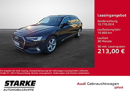 Audi A6 Avant 40 TDI S tronic quattro advanced NaviPlus Matrix AHK Leder 19-Zoll Memory SHZ APS-Plus Kamera