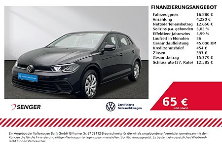 VW Polo Life 1.0 Navi CarPlay LED Chrom-Paket