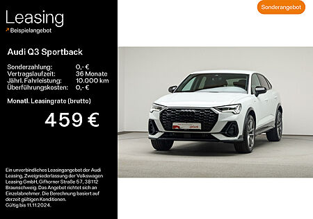 Audi Q3 Sportback 40 TFSI quattro S-LINE*LED*AHK*VIRTUAL*NAVI-PLUS*KAMERA*19ZOLL