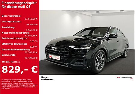 Audi Q8 55 TFSIe qu. tiptr. S-Line LED NAV AHK ACC LUFT