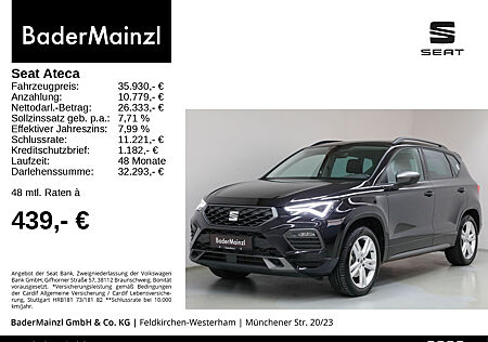 Seat Ateca 2.0 TDI 4D DSG FR Mirror Link AHK Pano Kam