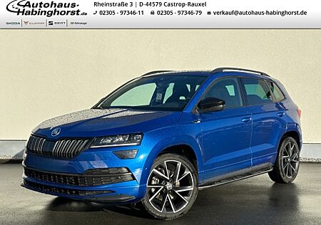 Skoda Karoq 2.0 TSI DSG 4x4 Sportline AHK Kessy Kamera Canton Pano