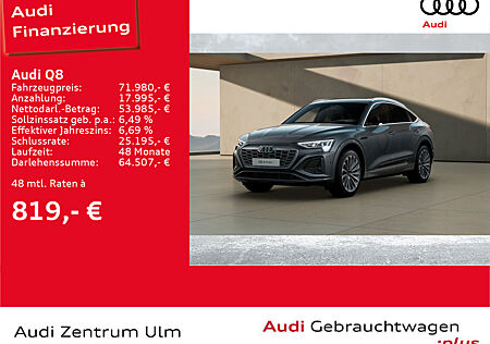 Audi Q8 Sportback S line 50 e-tron quattro R-KAM AHK NAV+