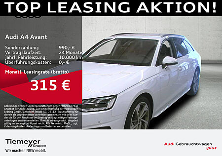 Audi A4 Avant 30 TDI ADVANCED LED ALCANTARA LM18 AHK