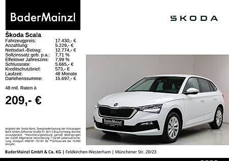 Skoda Scala 1.0 TSI Ambition LED Kamera Virtual AAC