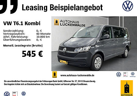 VW T6 Kombi T6.1 Kombi 2.0 TDI KR DSG *8-Sitzer*GRA*PDC*SHZ*