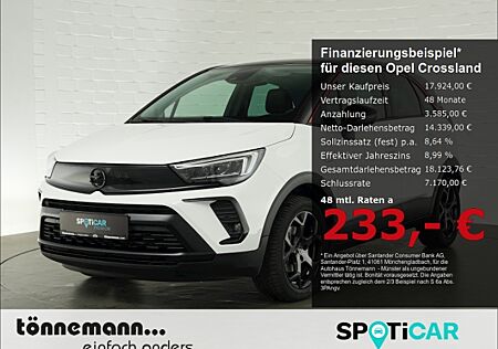 Opel Crossland GS+LED+RÜCKFAHRKAMERA+SITZ-/LENKRADHEIZUNG+AGR SITZ+KLIMAAUTOMATIK+PARKPILOT VO+HI