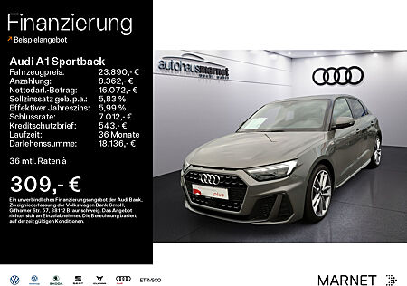 Audi A1 Sportback 30 TFSI S line*Navi*LED*Alu*PDC*Virtual Cockpit*Sitzheizung