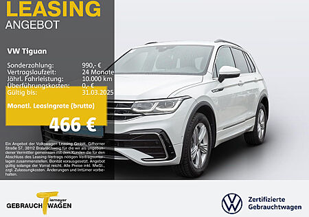 VW Tiguan 2.0 TDI DSG R-LINE AHK KAMERA NAVI LEDER