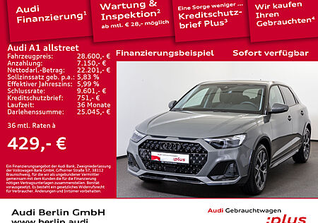 Audi A1 allstreet 30 TFSI S tr. RFK LED NAVI VIRTUAL