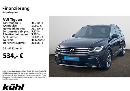 VW Tiguan 1.5 TSI DSG R-Line Navi, AHK, Standheizung, HUD