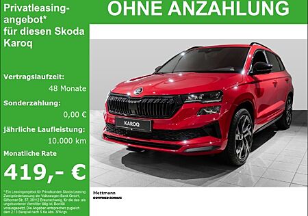 Skoda Karoq Sportline 4x4 RFK DCC MATRIX SHZ APP