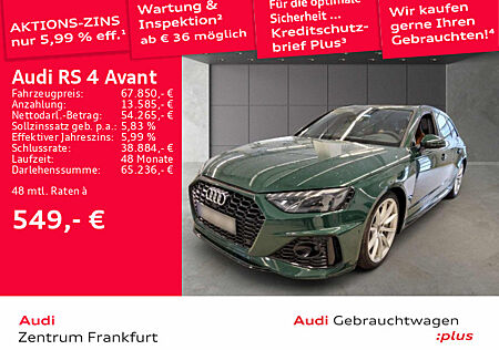 Audi RS4 Avant tiptronic MatrixLED Keramik Massage Panorama